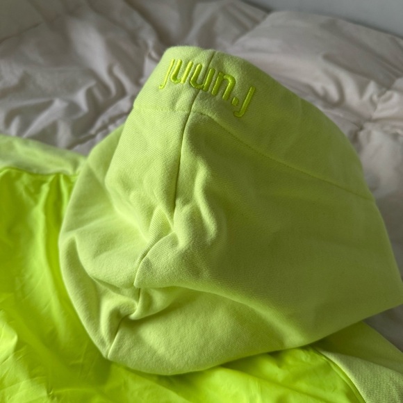 Juun.J Oversized Hoodie neon green - Picture 3 of 11